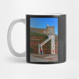 Jacob's Ladder, Sidmouth, Devon Mug